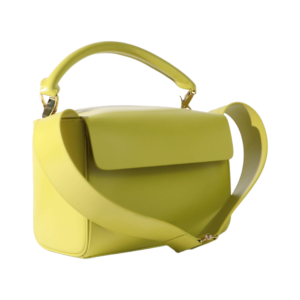 luxury yellow leather handbag in bangkok