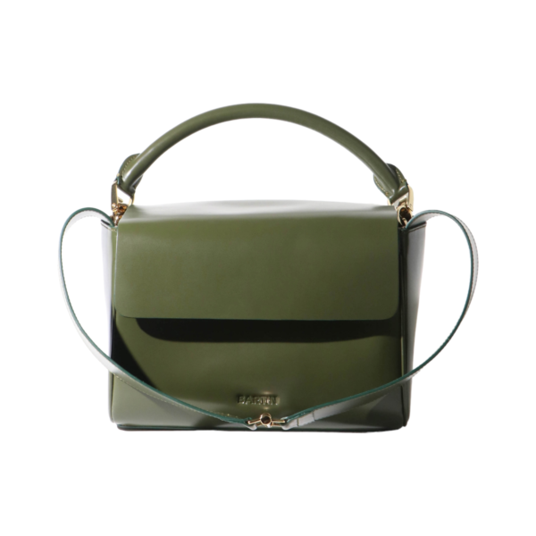 luxury green leather handbag available in bangkok